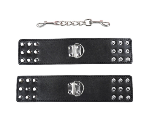 OHMAMA FETISH - WRIST RESTRAINTS SNAP FASTEN METAL
