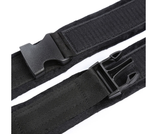 OHMAMA FETISH - HOOK AND LOOP FASTENER NYLON WRIST RESTRAINTS