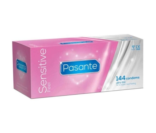 PASANTE - SENSITIVE ULTRAFINE CONDOMS 144 UNITS