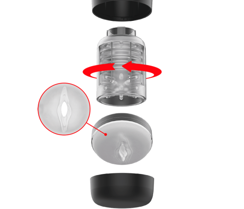 JAMYJOB - TORNADO 360 ROTATE TECH STROKER