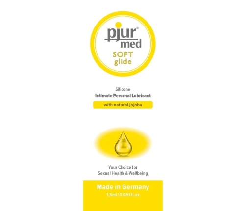 PJUR - MED SOFT GLIDE SILICONE LUBRICANT 1.5 ML