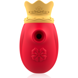 INTENSE - CLITORIS STIMULATOR 10 SUCTION AND LICKING MODES - RED