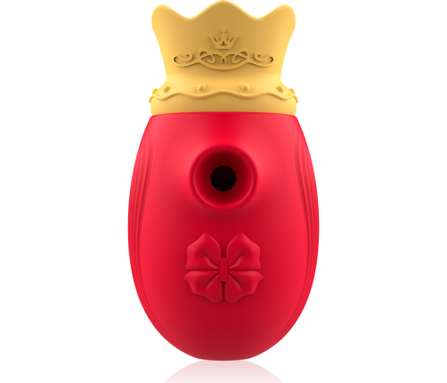 INTENSE - CLITORIS STIMULATOR 10 SUCTION AND LICKING MODES - RED