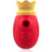 INTENSE - CLITORIS STIMULATOR 10 SUCTION AND LICKING MODES - RED