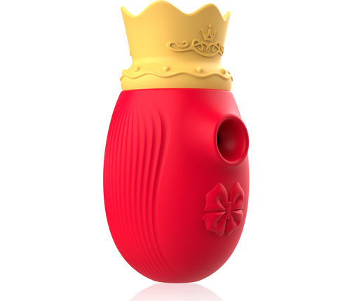 INTENSE - CLITORIS STIMULATOR 10 SUCTION AND LICKING MODES - RED