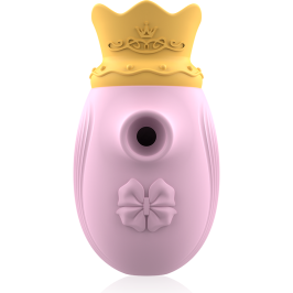 INTENSE - CLITORIS STIMULATOR 10 SUCTION AND LICKING MODES - PINK