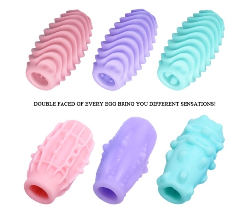 PRETTY LOVE - DOUBLE SIDED MASTURBATOR EGG 15 UNITS