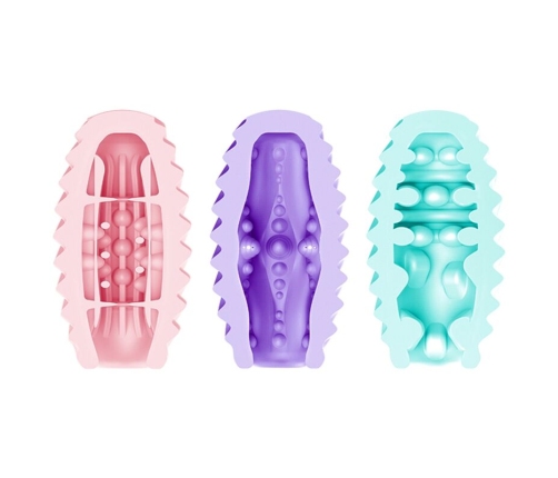 PRETTY LOVE - DOUBLE SIDED MASTURBATOR EGG 15 UNITS