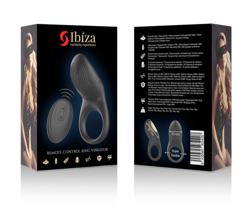 IBIZA - FULL CONTACT REMOTE CONTROL VIBRATING RING