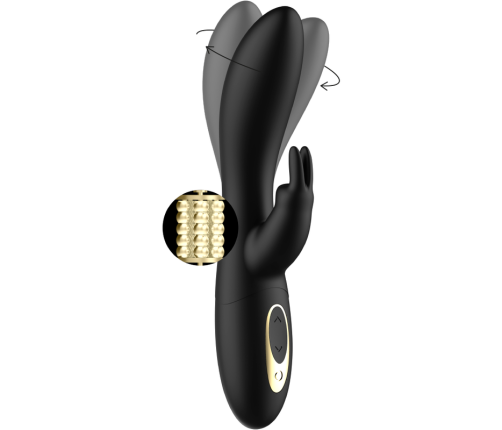 IBIZA - POWERFUL PEARLED ROTATOR WITH RABBIT