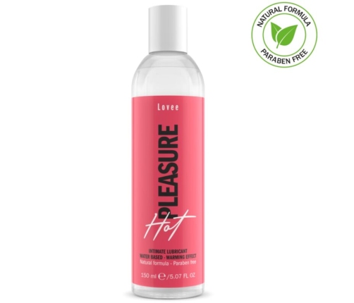 INTIMATELINE - LOVEE HOT PLEASURE LUBRICANTE EFECTO CALOR 150 ML