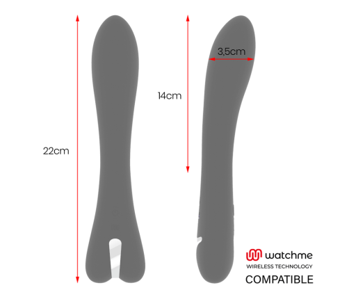 BRILLY GLAM - RYAN VIBRADOR COMPATIBLE CON WATCHME WIRELESS TECHNOLOGY