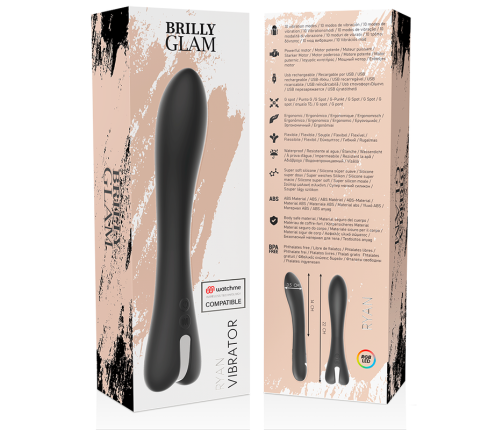 BRILLY GLAM - RYAN VIBRADOR COMPATIBLE CON WATCHME WIRELESS TECHNOLOGY