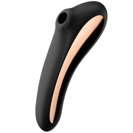 SATISFYER - DUAL KISS AIR PULSE VIBRATOR BLACK SATISFYER - DUAL KISS AIR PULSE VIBRATOR BLACK