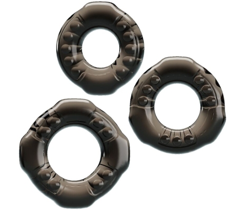 BAILE - COCK RINGS YVONNE SET 3 PENIS RINGS