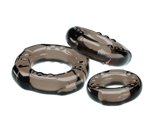 BAILE - COCK RINGS YVONNE SET 3 PENIS RINGS