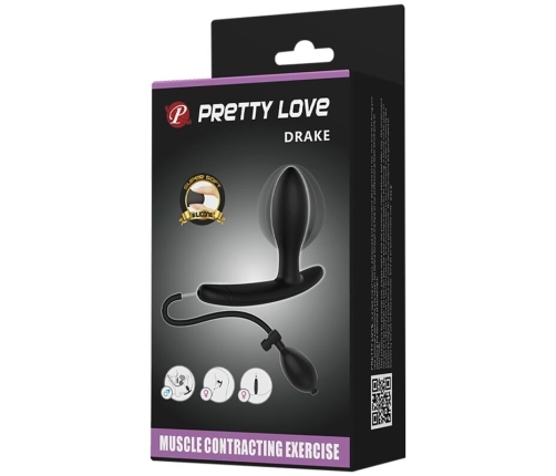 PRETTY LOVE - DRAKE INFLATABLE ANAL PLUG