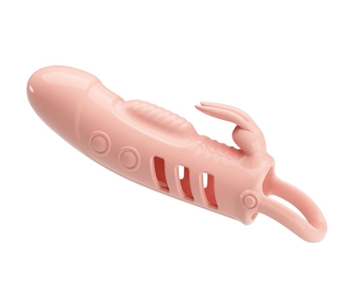 PRETTY LOVE - SLOANE NATURAL RABBIT PENIS SHEATH