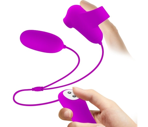 PRETTY LOVE - VIBRATING BULLET AND SUCTION CUP