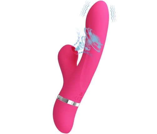 PRETTY LOVE - WILLOW RABBIT VIBRATOR AND SUCTION