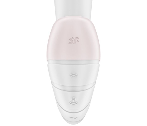SATISFYER - SUPERNOVA AIR PULSE STIMULATOR & VIBRATION WHITE