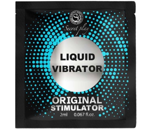 SECRETPLAY - LIQUID VIBRATOR UNISEX STIMULATOR 2 ML