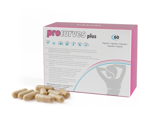 500 COSMETICS - PROCURVES PLUS NATURAL BREAST ENHANCEMENT CAPSULES