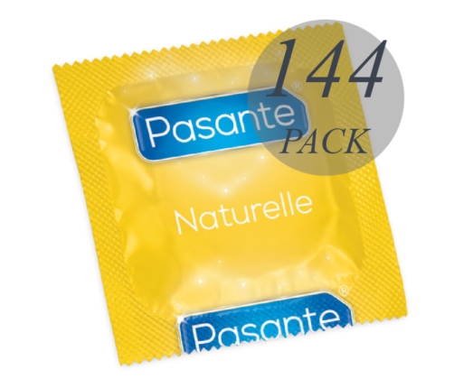 PASANTE - CONDOMS NATURELLE BAG 144 UNITS