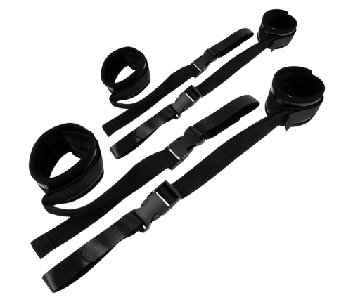 OHMAMA FETISH NYLON AND VELCRO RESTRAINT HANDCUFFS