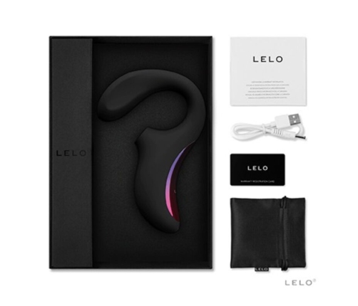LELO - ENIGMA CRUISE DOUBLE STIMULATION SONIC MASSAGER BLACK