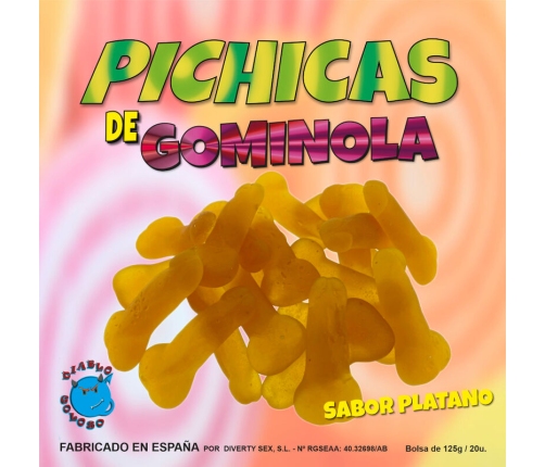 DIABLO GOLOSO - BANANA GUMMY SLICES