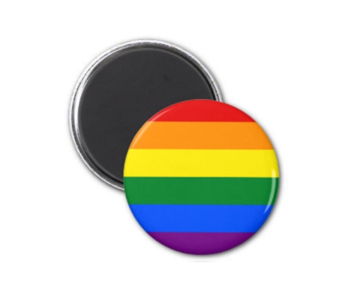 PRIDE - LGBT FLAG MAGNET