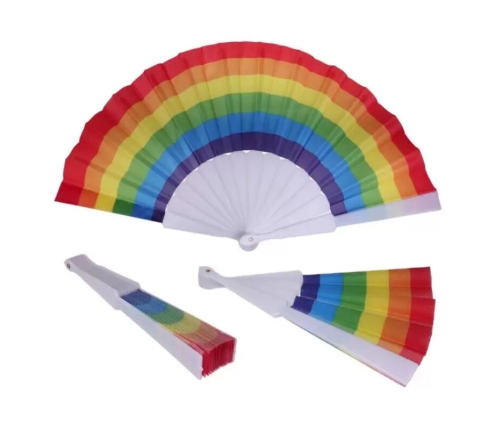 PRIDE - LGBT FLAG FABRIC FAN