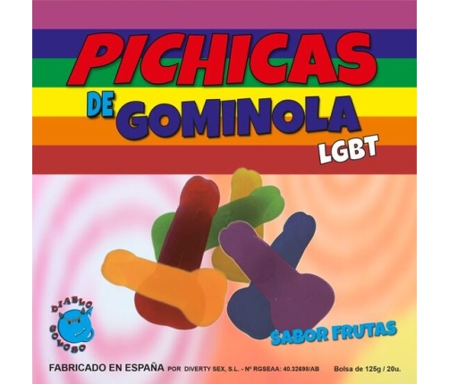PRIDE - GUMMY PENIS FRUITS LGBT
