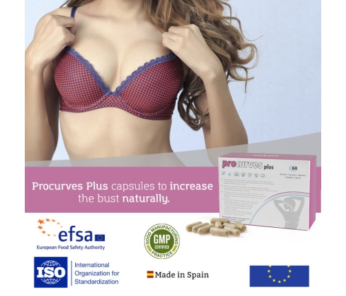 500 COSMETICS - PROCURVES PLUS NATURAL BREAST ENHANCEMENT CAPSULES