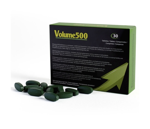 500 COSMETICS - VOLUME 500 INCREASE THE QUANTITY AND QUALITY OF SPERM