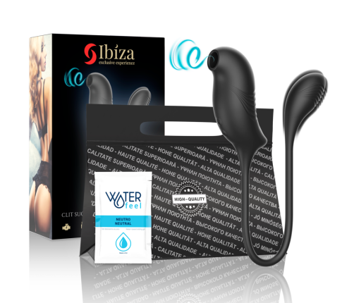 IBIZA - MAGIC CLITORIS SUCTION AND VIBRATION STIMULATOR