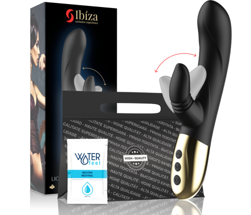 IBIZA - VIBRATOR NEW EXPERIENCE WITH LICKING RABBIT