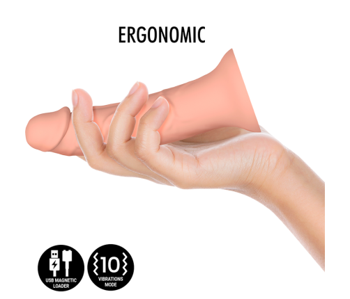 MYTHOLOGY - ASHER ORIGINAL DILDO S - VIBRATOR COMPATIBLE WITH WATCHME WIRELESS TECHNOLOGY