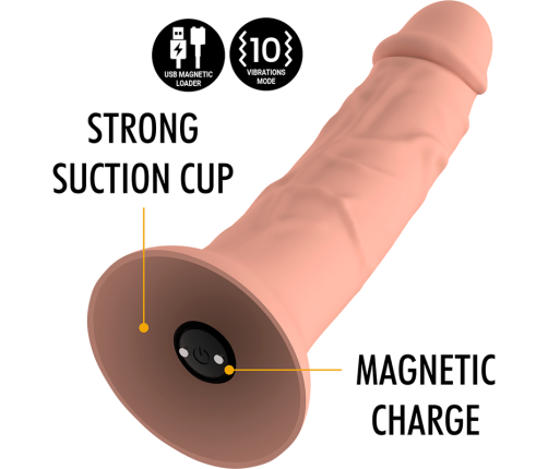 MYTHOLOGY - ASHER ORIGINAL DILDO S - VIBRATOR COMPATIBLE WITH WATCHME WIRELESS TECHNOLOGY