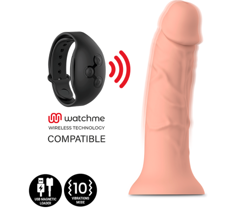 MYTHOLOGY - ASHER ORIGINAL DILDO M - VIBRATOR COMPATIBLE WITH WATCHME WIRELESS TECHNOLOGY