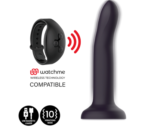 MYTHOLOGY - DUMAN MYSTIC DILDO M - VIBRATOR COMPATIBLE WITH WATCHME WIRELESS TECHNOLOGY
