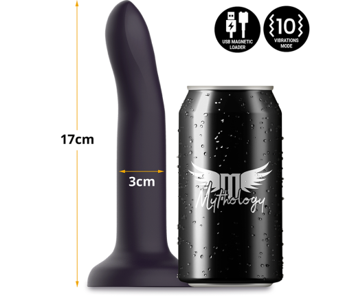 MYTHOLOGY - DUMAN MYSTIC DILDO M - VIBRATOR COMPATIBLE WITH WATCHME WIRELESS TECHNOLOGY