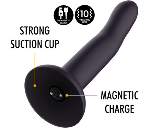 MYTHOLOGY - DUMAN MYSTIC DILDO L - VIBRATOR COMPATIBLE WITH WATCHME WIRELESS TECHNOLOGY