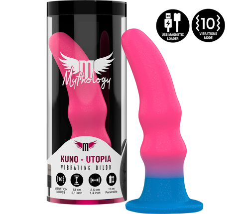 MYTHOLOGY - KUNO UTOPIA DILDO S - VIBRATOR WATCHME WIRELESS TECHNOLOGY COMPATIBLE