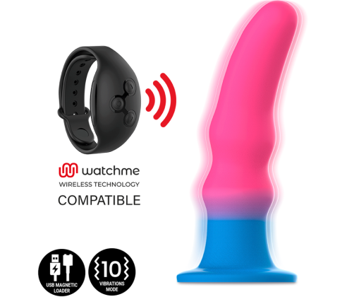 MYTHOLOGY - KUNO UTOPIA DILDO M - VIBRATOR COMPATIBLE WITH WATCHME WIRELESS TECHNOLOGY