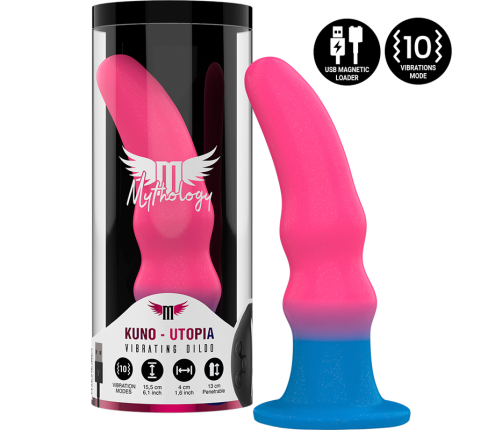 MYTHOLOGY - KUNO UTOPIA DILDO M - VIBRATOR COMPATIBLE WITH WATCHME WIRELESS TECHNOLOGY