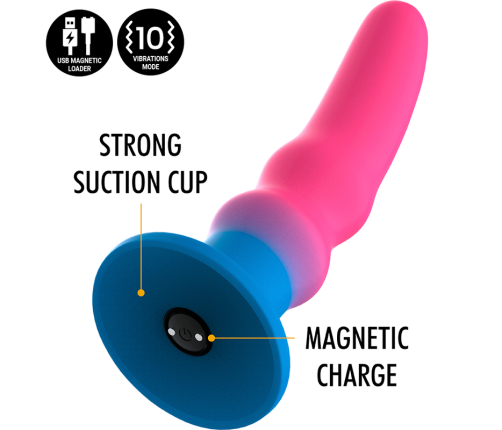 MYTHOLOGY - KUNO UTOPIA DILDO M - VIBRATOR COMPATIBLE WITH WATCHME WIRELESS TECHNOLOGY