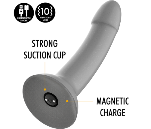 MYTHOLOGY - RUNE MAJESTIC DILDO S - VIBRATOR WATCHME WIRELESS TECHNOLOGY COMPATIBLE