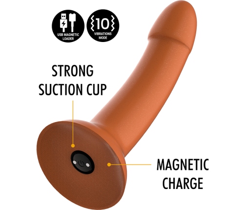 MYTHOLOGY - RUNE ROYAL DILDO M - VIBRATOR WATCHME WIRELESS TECHNOLOGY COMPATIBLE